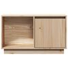 vidaXL TV Cabinet 74x35x44 cm Solid Wood Pine