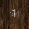 vidaXL Highboard Smoked oak 35 x 39 x 168 cm Engineered wood