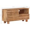 vidaXL TV Cabinet 90x30x45 cm Solid Mango Wood