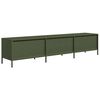 vidaXL TV Cabinet Olive Green 202x39x43.5 cm Cold-rolled Steel