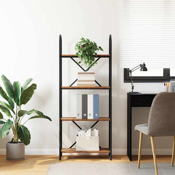 vidaXL Bookshelf Old Wood 60 x 30 x 146 cm Engineered wood