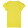 Kids' T-shirt Bright Yellow 140