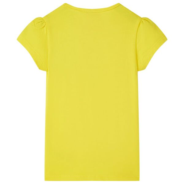 Kids' T-shirt Bright Yellow 140
