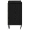 vidaXL Bathroom Cabinet Black 80 x 33 x 60 cm Engineered Wood