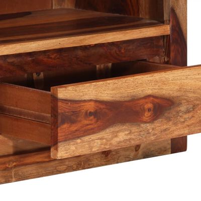 vidaXL TV Cabinet 88x30x40 cm Solid Sheesham Wood