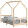 vidaXL Kids Bed Frame 80x160 cm Solid Wood Pine