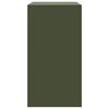 vidaXL Sideboard Olive Green 67x39x73 cm Steel