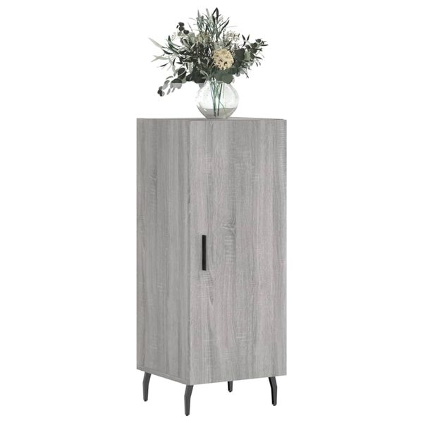 vidaXL Sideboard Grey Sonoma 34.5x34x90 cm Engineered Wood