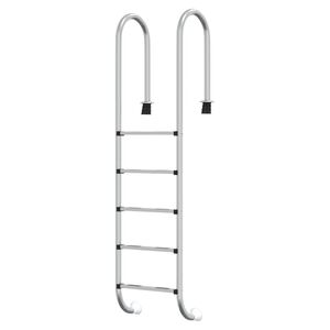 vidaXL Pool Ladder 54x38x211 cm 304 Stainless Steel