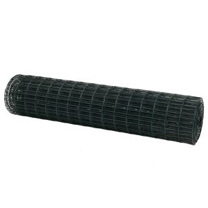 vidaXL Euro Fence Green 1.2 x 25 m PVC-coated iron