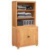 vidaXL Storage Furniture Set with Storage Brown Engineered wood