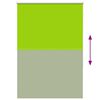 vidaXL Roller Blind Blackout Leaves Green 105x150 cm Fabric Width 100.7 cm Polyester