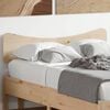 vidaXL Headboard 135 cm Solid Wood Pine