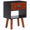 vidaXL Solid Acacia Wood Bedside Cabinet 40x30x57 cm