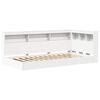 vidaXL Bookcase Bed with Headboard White 75 x 190 cm Engineered wood