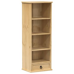 vidaXL CD Cabinet "Corona" 40x30x110 cm Solid Wood Pine
