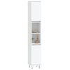 vidaXL Bathroom Cabinet White 30x30x190 cm Engineered Wood