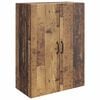 vidaXL Wall-Mounted Cabinet Old Wood 66 x 34.5 x 90 cm Engineered Wood