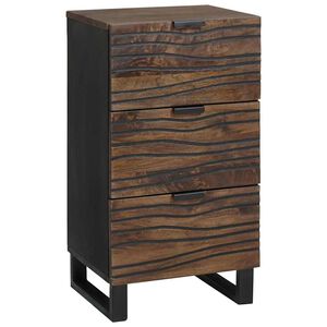 vidaXL Sideboard with Drawer Brown 40 x 33 x 75 cm Solid mango wood