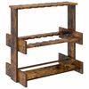 vidaXL Billiard Cue Stand Engineered Wood 60 x 35 x 60 cm Smoked Oak