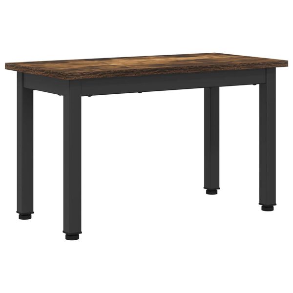 vidaXL Coffee Table Smoke Oak 60 x 30 x 36 cm Engineered Wood