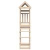 vidaXL Play Tower Brown 85 x 52.5 x 239 cm Solid Pine Wood