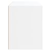 vidaXL Shoe Cabinet White 80x35x45 cm Engineered Wood
