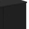vidaXL Bathroom Cabinet Black 61 x 35 x 64 cm Engineered wood & Metal