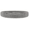 vidaXL Dog Bed Grey 110x90x23 cm Plush