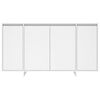 vidaXL Sideboard White 135x41x75 cm Engineered Wood