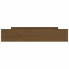 vidaXL Bed Drawers 2 pcs Honey Brown Solid Wood Pine