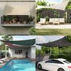 vidaXL Sunshade Sail 160 g/m² Brown 4x5x5 m HDPE