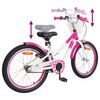 vidaXL Kids Bike 18'' for 5-7 Years Old Dark Pink