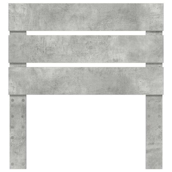 vidaXL Headboard Concrete Grey 90 cm Engineered Wood