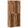 vidaXL Storage Cabinet 3 pcs Old Wood