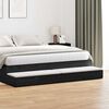 vidaXL Bed Drawers Black Oak 180 x 36.5 x 16.5 cm Engineered Wood