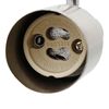 vidaXL Ceiling Spotlight Brushed Nickel 39 x 10.5 x 10.5 cm Steel