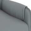 vidaXL Massage Chair Light Grey Fabric