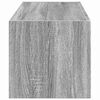 vidaXL TV Wall Cabinet Grey Sonoma 78.5 x 31 x 29.5 cm Engineered Wood
