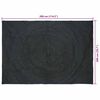vidaXL Area Rugs Rectangular Dark Grey 200 x 290 cm Jute