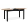 Finori Extendable Dining Table Coburg 120 Artisan Oak and Black