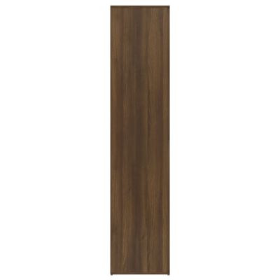 vidaXL Shoe Cabinet Brown Oak 80x39x178 cm Engineered Wood