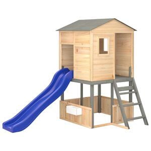vidaXL Outdoor Playset Solid Wood Fir