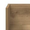 vidaXL Wall Shelves 2 pcs Artisan Oak 75x16.5x16.5 cm Engineered Wood
