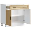 vidaXL Kitchen Base Cabinet&nbsp;Porto Sonoma Oak Engineered Wood