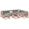 vidaXL 8 Piece Garden Sofa Set Solid Wood Douglas Fir