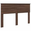 vidaXL Headboard Brown Oak Engineered wood