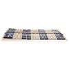 vidaXL Slatted Bed Bases without Mattress 2 pcs with 42 Slats 70x200 cm