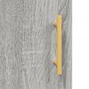 vidaXL Highboard Grey Sonoma 69.5x34x180 cm Engineered Wood