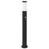 vidaXL Bollard Light with Sensor 80 cm Stainless Steel IP44